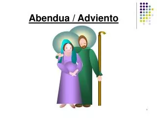 abendua adviento