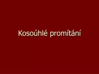 koso hl prom t n