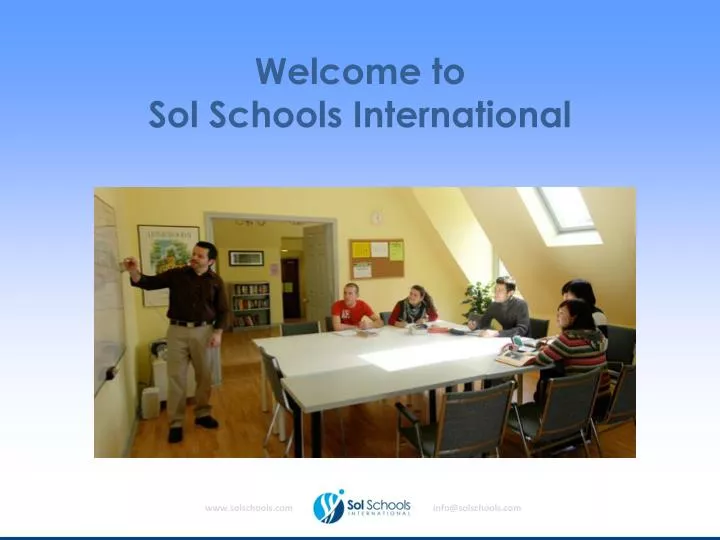 welcome to sol schools international