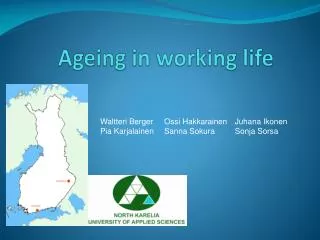 Ageing in working life