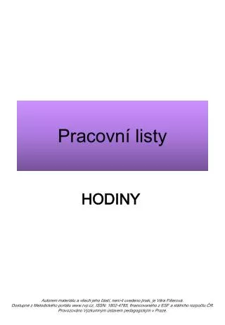pracovn listy