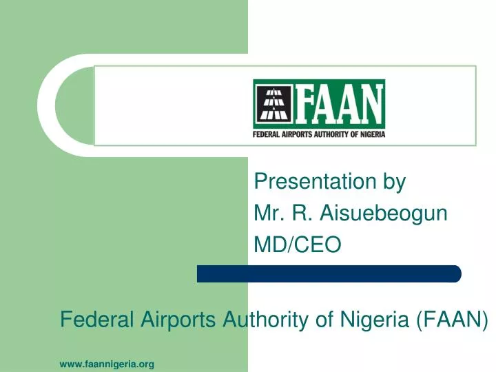 federal airports authority of nigeria faan www faannigeria org