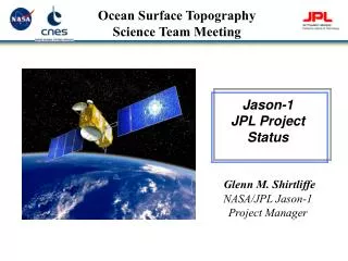 Ocean Surface Topography Science Team Meeting