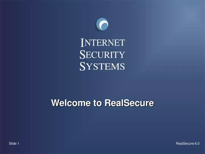 welcome to realsecure