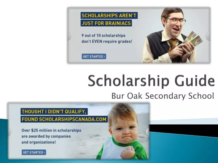 scholarship guide
