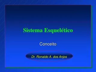 sistema esquel tico