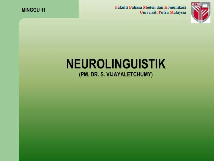 neurolinguistik pm dr s vijayaletchumy