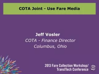COTA Joint - Use Fare Media