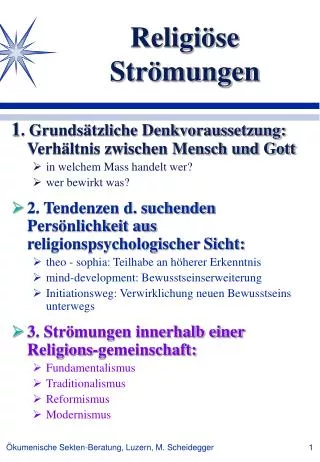 religi se str mungen