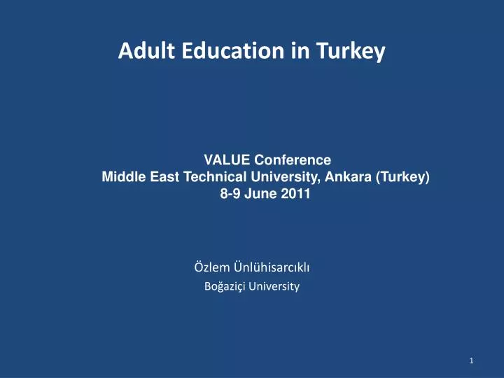 adult education in turkey