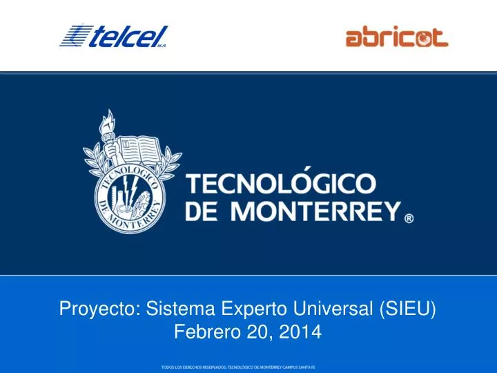 proyecto sistema experto universal sieu febrero 20 2014