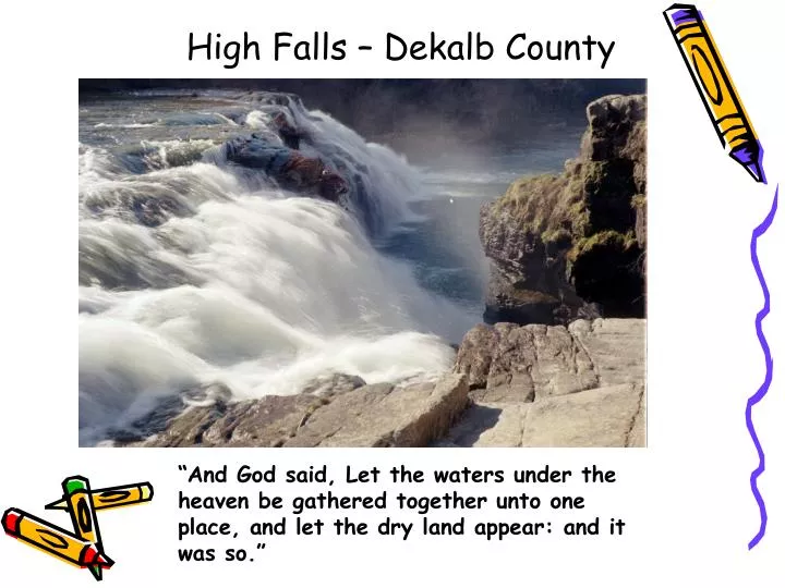 high falls dekalb county