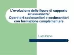 Luca Benci - slide 1