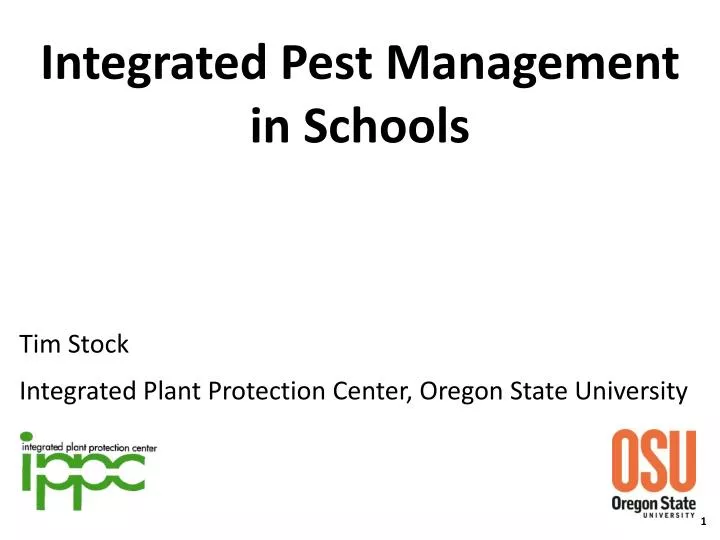 integrated pest management in schools