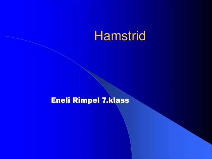 hamstrid