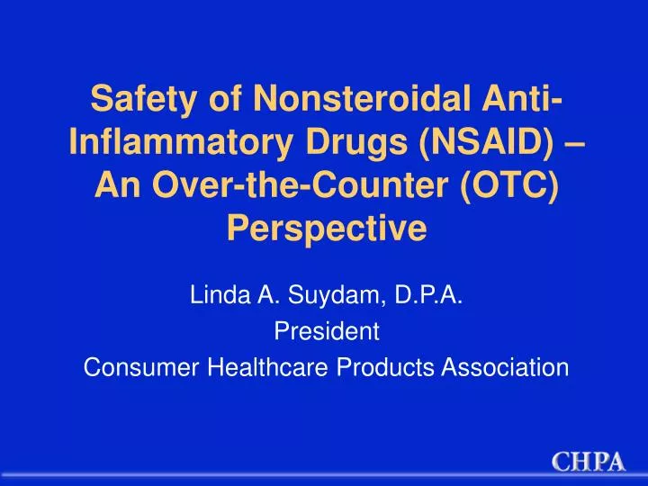 safety of nonsteroidal anti inflammatory drugs nsaid an over the counter otc perspective