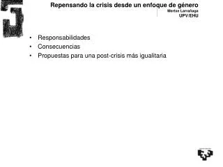 repensando la crisis desde un enfoque de g nero mertxe larra aga upv ehu