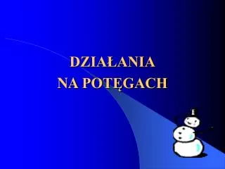 dzia ania