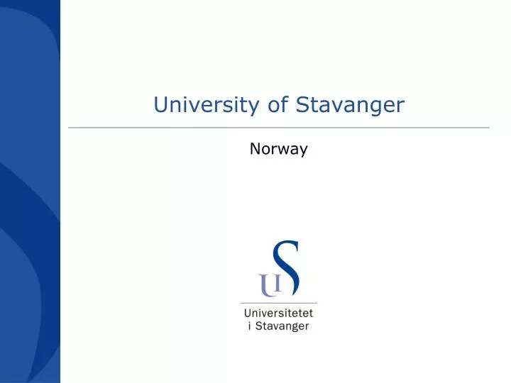 university of stavanger