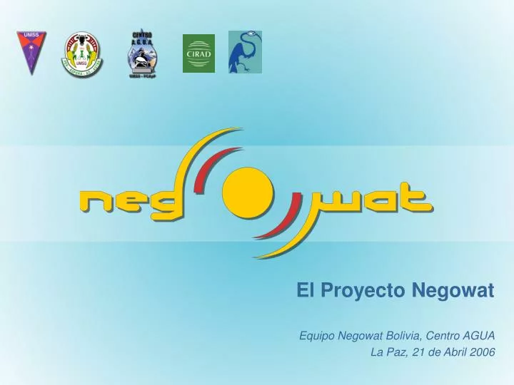 el proyecto negowat