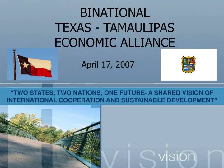 binational texas tamaulipas economic alliance