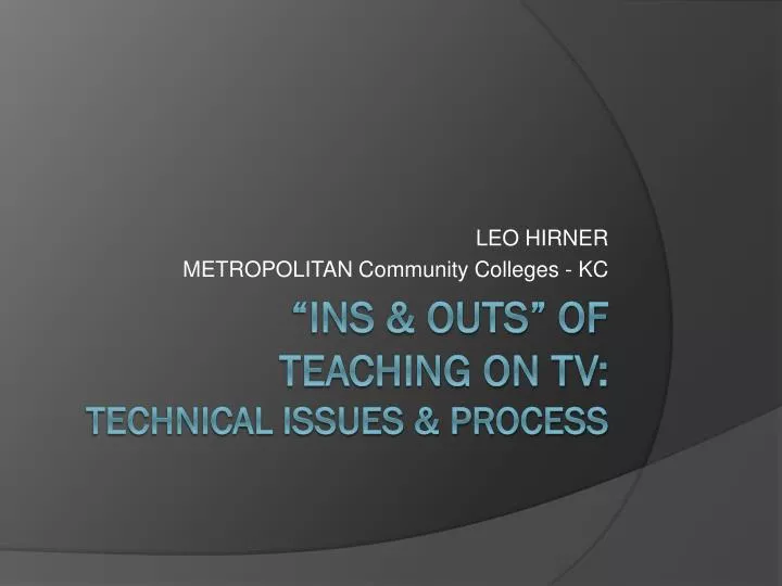 leo hirner metropolitan community colleges kc