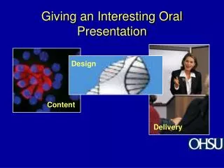 Giving an Interesting Oral Presentation
