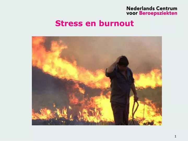 stress en burnout