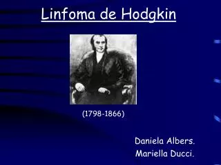 linfoma de hodgkin