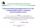MTA NKI ÖKOTOXIKOLÓGIAI KUTATÓCSOPORT - slide 1