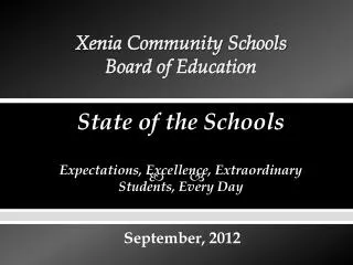 Xenia Community Schools Board of Education