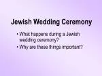 Jewish Wedding Ceremony