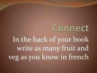 connect