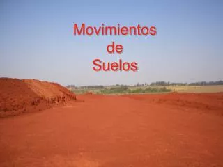 movimientos de suelos