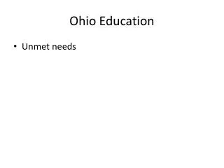 Ohio Education