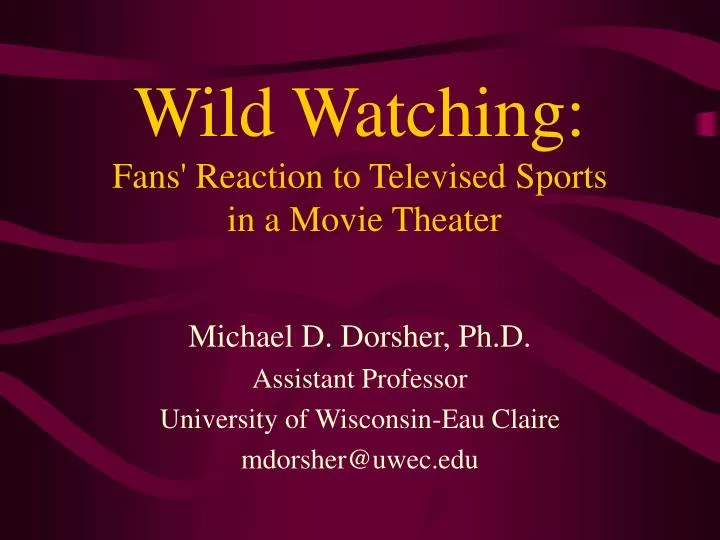 wild watching fans reaction to televised sports in a movie theater