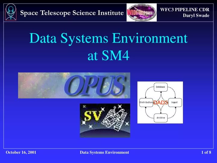 data systems environment at sm4