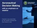 Aeronautical Decision Making - slide 1