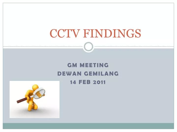 cctv findings