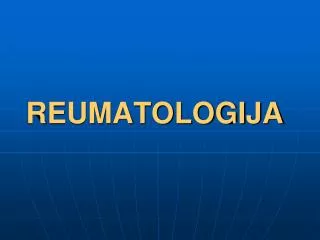 reumatologija