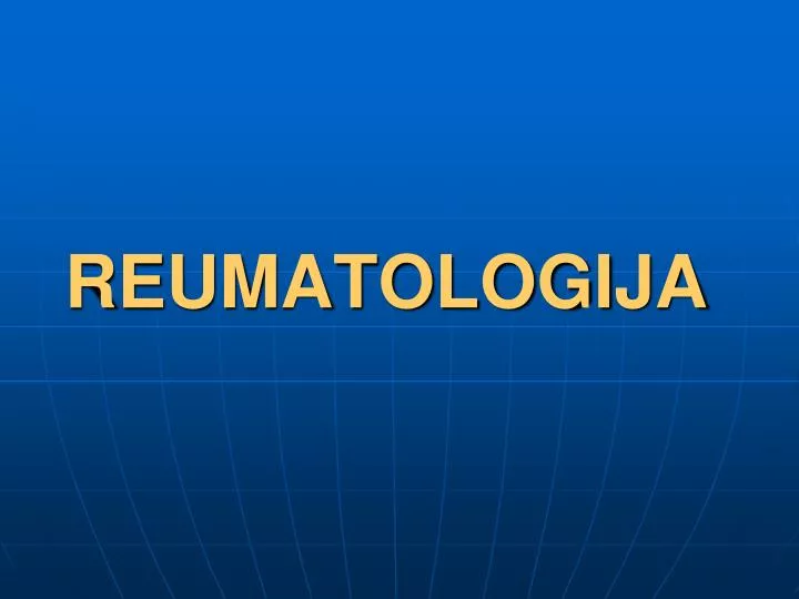 reumatologija
