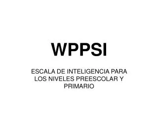 wppsi