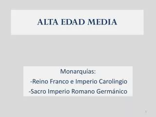 alta edad media