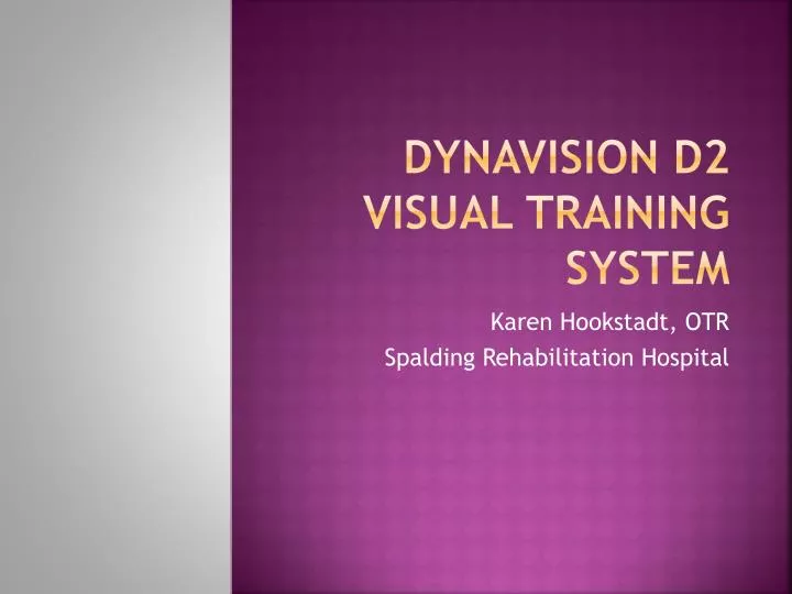 dynavision d2 visual training system