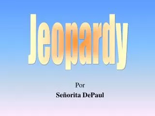 por se orita depaul