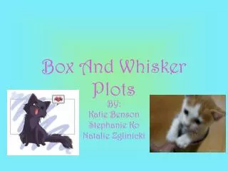 Box And Whisker Plots