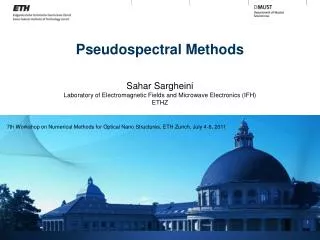 Pseudospectral Methods