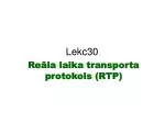 Lekc30 - slide 1