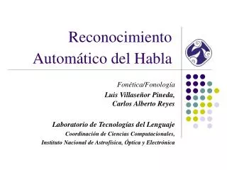 reconocimiento autom tico del habla