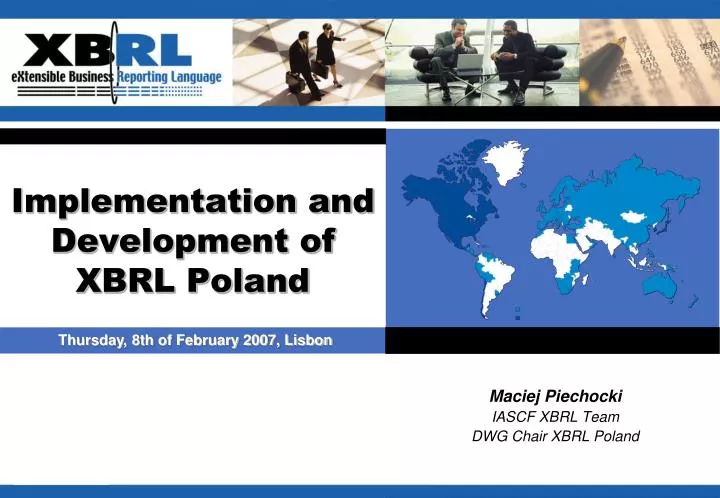 implementation and development of xbrl poland